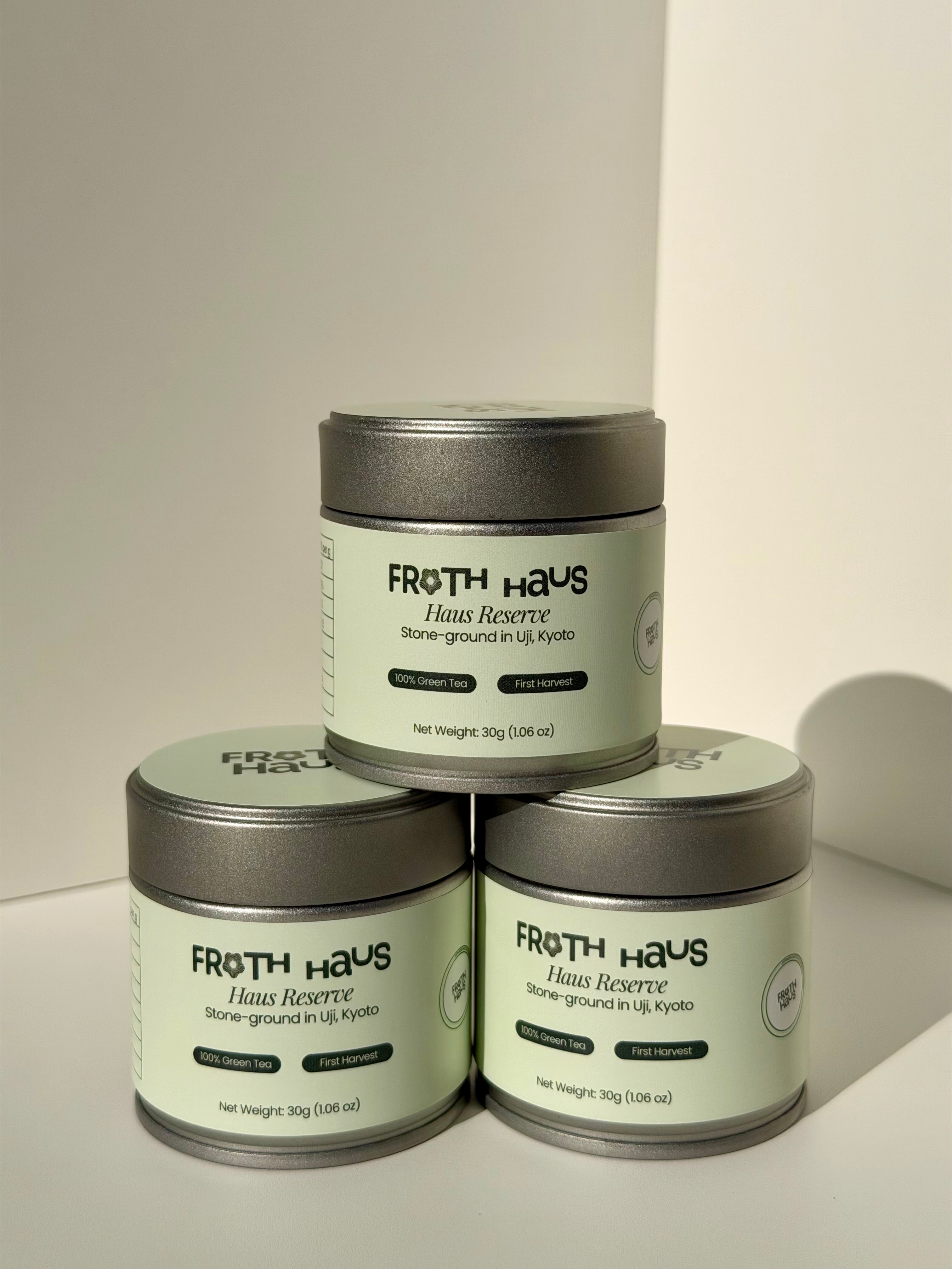 Haus Reserve Matcha 3 pack bundle